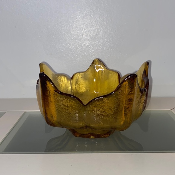 Vintage Viking Epic Spike Bowl * Honeycomb Yellow * Harvest Gold * Lotus Bowl - Picture 1 of 8